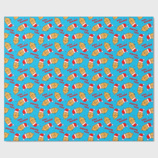 Kerstmis Pattern Cadeaupapier (Vlak)