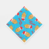 Kerstmis Pattern Servetten (Hoek)