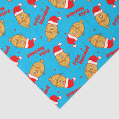 Kerstmis Pattern Tissuepapier (Detail)