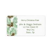 Kerstmis-pauzes: Eigen label (Voorkant)