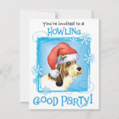 Kerstmis PBGV Feestdagenkaart (Voorkant)