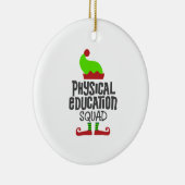 Kerstmis PE Leerlichamelijke opvoeding Keramisch Ornament (Rechts)