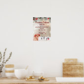 Kerstmis Pedicure Speciale Aanbieding Poster (Keuken)
