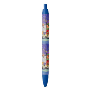 Kerstmis Pen Gift met Gelukkige Gnomen Zingen
