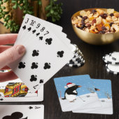 Kerstmis, Penguin-spelgolf Pokerkaarten (Insitu)