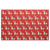 Kerstmis: Penguins Patroon Stof (Fat Quarter)
