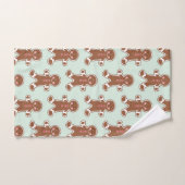 Kerstmis Peperkoek Badhanddoeken Set Cadeau Bad Handdoek (Handdoek)