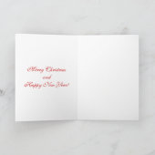 Kerstmis peperkoek Sinterklaas Kaart (Binnen)