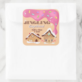 Kerstmis Peperkoek Sticker