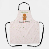 Kerstmis peperkoek Vrouw Schort (Voorkant)