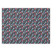 Kerstmis peperkoek warme chocolademelk pepermunt tafelkleed (Voorkant (Horizontaal))