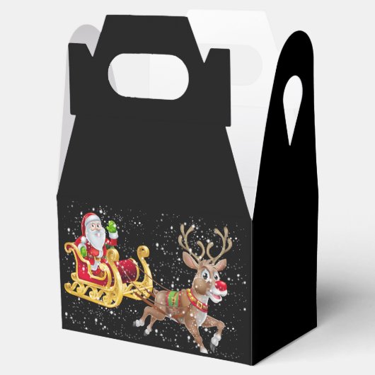 Kerstmis personaliseren bedankdoosjes (Geopend)