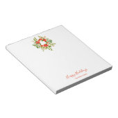 Kerstmis, persoonlijk Notitieblok (Schuin)