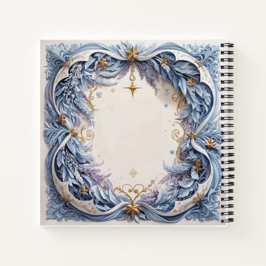 Kerstmis, persoonlijk notitieboek (Achterkant)