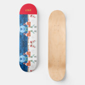 Kerstmis Persoonlijk Skateboard (Voorkant)