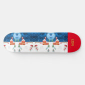 Kerstmis Persoonlijk Skateboard (Horizontaal)
