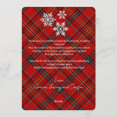 Kerstmis Persoonlijke Fotokaart Kaart (Achterkant)