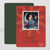 Kerstmis Persoonlijke Kerstkaart Kaart (Voorkant / Achterkant)