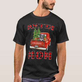 Kerstmis Pet Santa Truck Tree Play Dog T-shirt