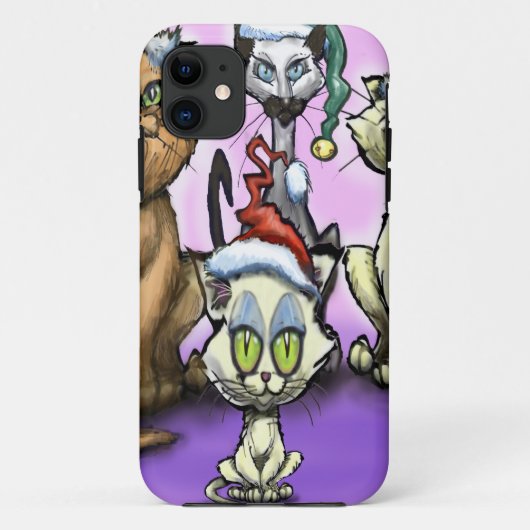 Kerstmis-Petten Case-Mate iPhone Case (Achterkant)