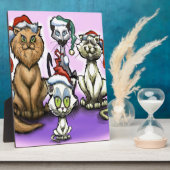 Kerstmis-Petten Fotoplaat (Zijkant)