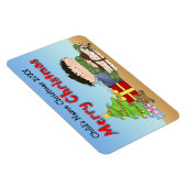 Kerstmis peuter jongen flex magneten (Rechterzijde)