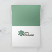 Kerstmis Photocard van Terrier van het Hoogland Feestdagen Kaart (Binnen)