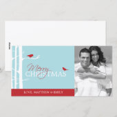 Kerstmis Photocards Feestdagenkaart (Voorkant / Achterkant)