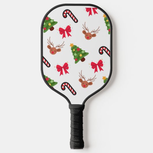 Kerstmis Pickleball Paddle (Voorkant)
