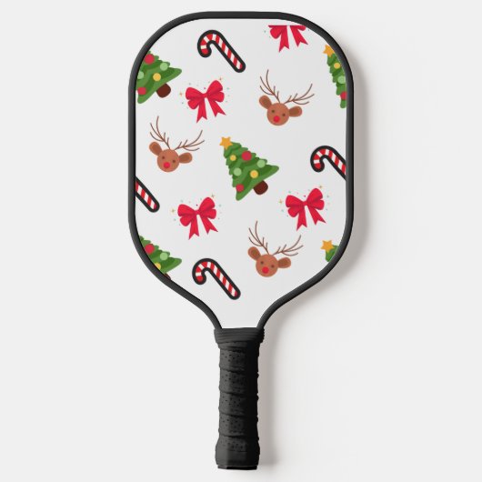 Kerstmis Pickleball Paddle (Achterkant)