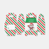 Kerstmis pickleball Santa Bedankdoosjes (Uitgevouwen)