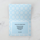 Kerstmis pickleball Santa Feestdagen Kaart (Binnen)