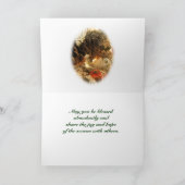 Kerstmis Pinecones- past aan zoals deisred Feestdagen Kaart (Binnen)