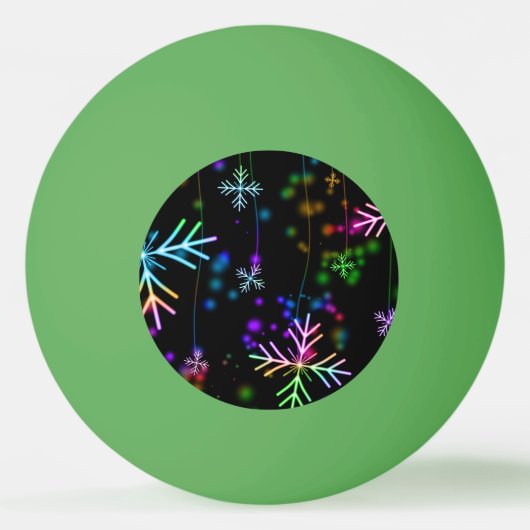 Kerstmis Pingpongbal (Voorkant)