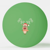 Kerstmis Pingpongbal (Voorkant)
