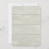 Kerstmis-pinguïn in Santa Hat Party Kaart (Achterkant)