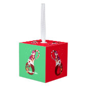 Kerstmis Pixie Zeemeermin Thunder_Cove Decoratie (Achter hoekig)