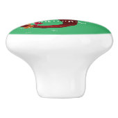 Kerstmis Pixie Zeemeermin Thunder_Cove Keramische Knop (Zijkant)
