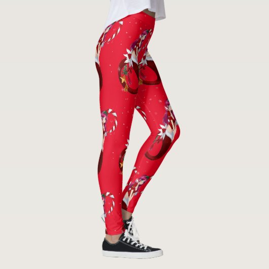 Kerstmis Pixie Zeemeermin Thunder_Cove Leggings (Rechts)