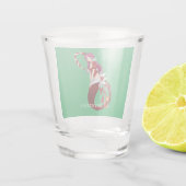 Kerstmis Pixie Zeemeermin Thunder_Cove Shot Glas (Achterkant)