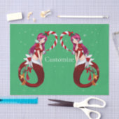 Kerstmis Pixie Zeemeermin Thunder_Cove Tissuepapier (Craft)