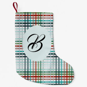 Kerstmis plaid. Aangepast met de naam. Kleine Kerstsok