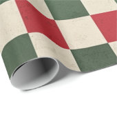 Kerstmis Plaid Cadeaupapier (Rol Hoek)