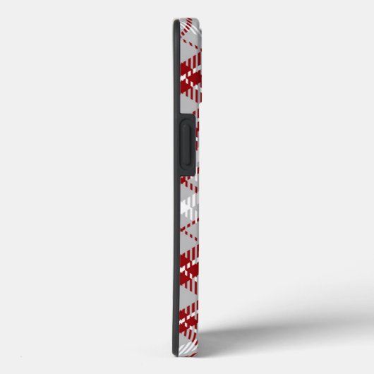 Kerstmis Plaid Case-Mate iPhone Case (Achterkant / Rechts)