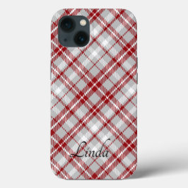 Kerstmis Plaid Case-Mate iPhone Case