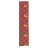 Kerstmis Plaid Korte Tafelloper (Voorkant)