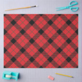 Kerstmis Plaid Serie Ontwerp 1 Tissuepapier (Craft)