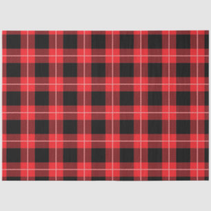 Kerstmis Plaid Serie Ontwerp 21 Tissuepapier