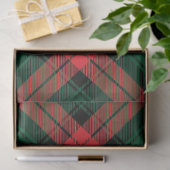 Kerstmis Plaid Serie Ontwerp 2 Tissuepapier (Geschenk)