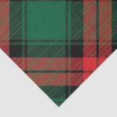 Kerstmis Plaid Serie Ontwerp 2 Tissuepapier (Detail)